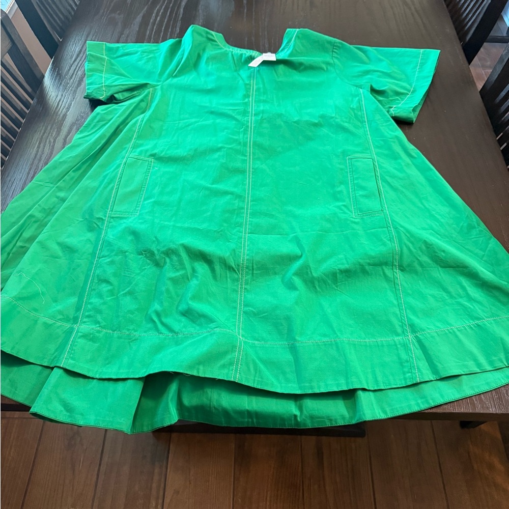 Anthropologie Green Dress